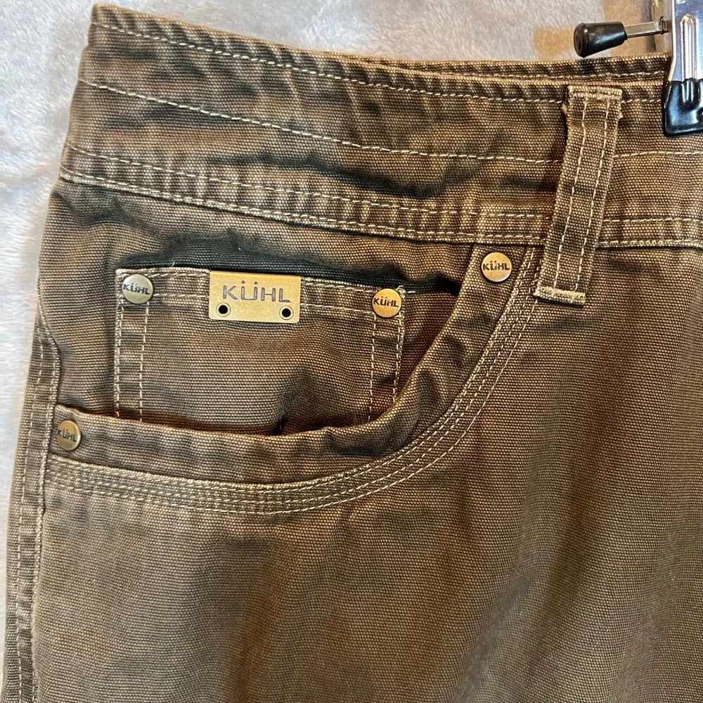 Kuhl Outkast Vintage Patina Dye Hiking Outdoor Pants Brown‎ Men's Size 40x30